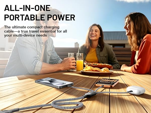 3 in 1 charging cable