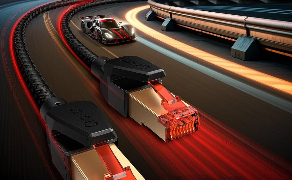 a car charging on a track