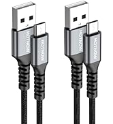 HOTNOW Micro USB Cable 3ft 2Pack, Android Charger Cable USB2.0 Data sync and Fast Charging Nylon ...