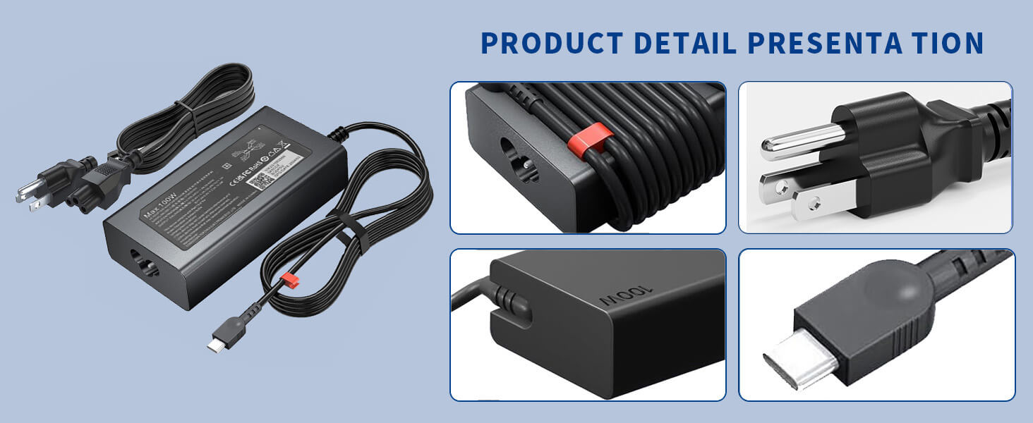 100W USB C Laptop Charger