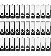 AreTop 50-Pack Flash Drive 8GB Bulk Thumb Drives USB 2.0 Metal Memory Sticks with Lanyard,Portabl...