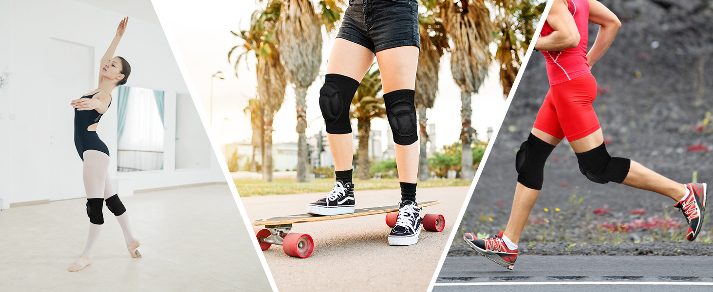 Dancing knee pads