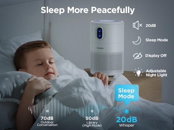 air purifiers with sleep mode