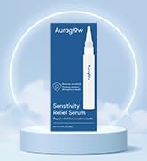 Auraglow Sensitivity Relief Serum Gel, Brush on Teeth to Reduce Sensitivity, Potassium Nitrate an...