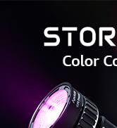 Aputure Storm 80c Light, 80W Full-Color Compact Point Source Fixture CCT 1,800K-20,000K,CRI 97+, ...