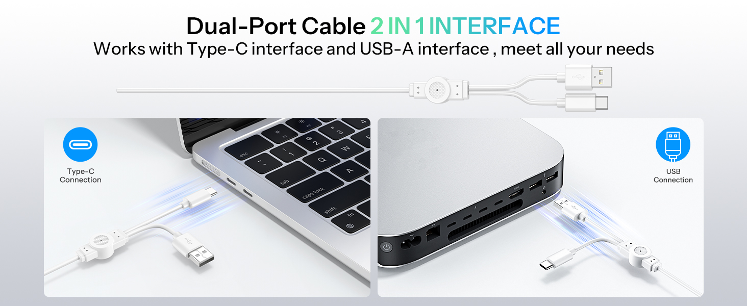 Wired Keyboard and Mouse for Mac