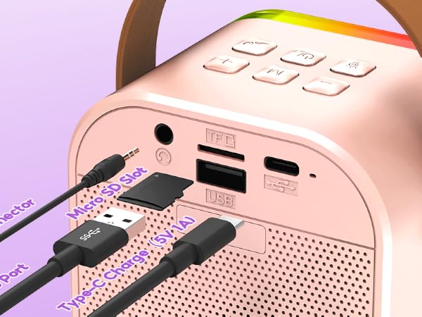 karaoke set for home parties, sleepovers, classroom fun and family gatherings