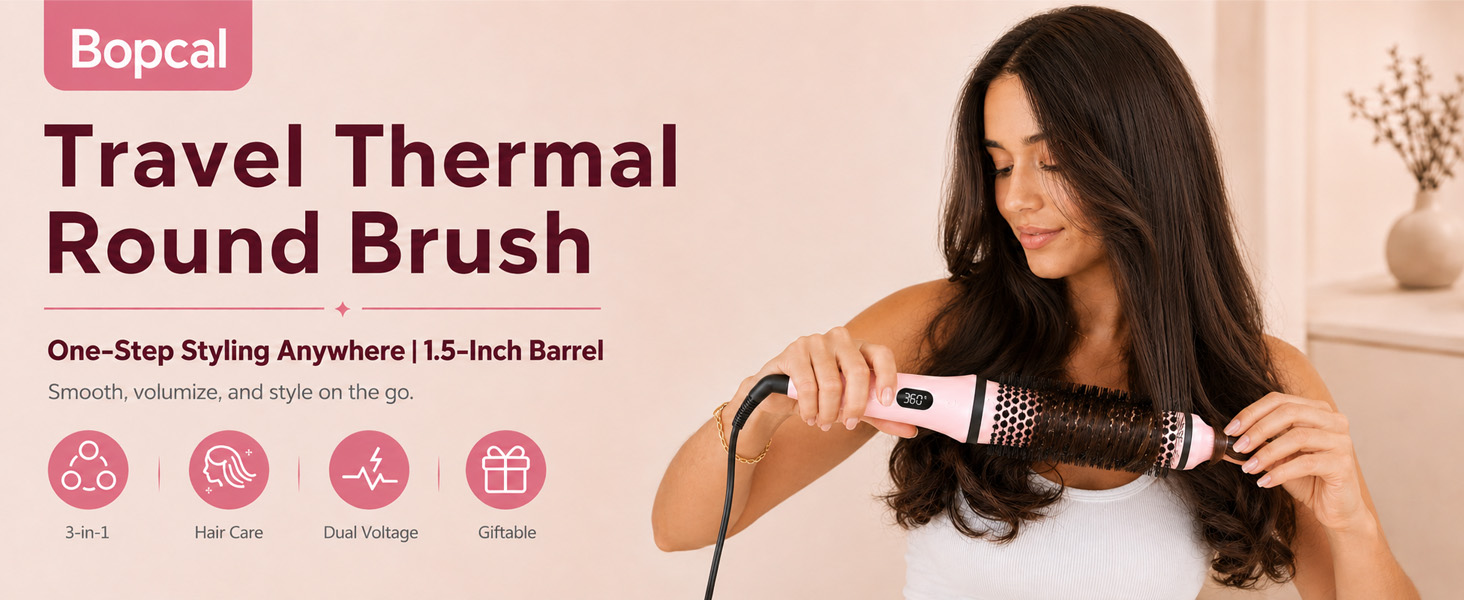 thermal brush