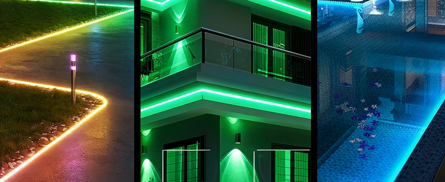 strip lights outdoor