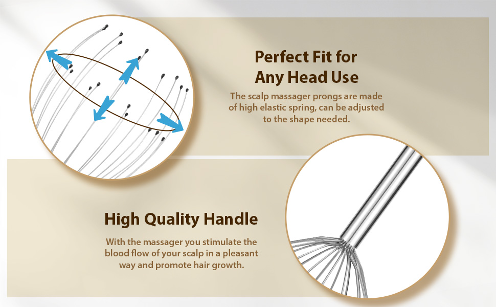 TIPKON head massager back scratcher