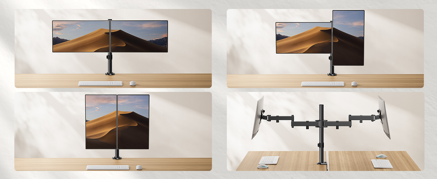 Multi-screen combination options