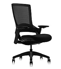 CLATINA Swivel Executive Computer Chair with 3D Armrest and Lumbar Support, Adjustable Ergonomic Fab...
