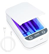 LXIANGN Nail Tool Sterilizer with Blue Light,Portable USB Sterilizer For Nail Tools Nail Cleaning...