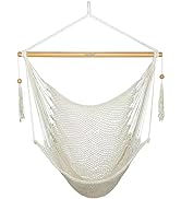 JoyView Hammock Chair with Spreader Bar Caribbean Hammock Swing Chair 300 LBS Weight Capacity XL ...