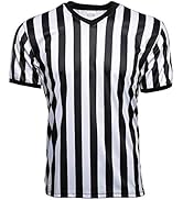 Murray Sporting Goods Men's V-Neck Referee Shirt | Men’s Official Short Sleeve Pro-Style V-Neck O...