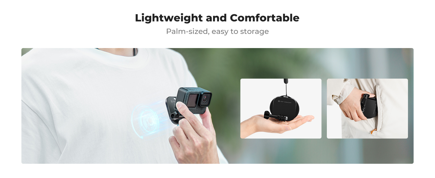 action camera chest mount