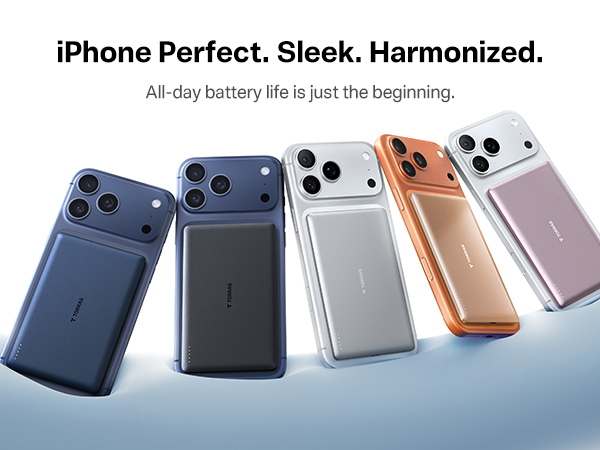 iPhone Perfect. Sleek. Harmonized. All-daybattery life is just the beginning.