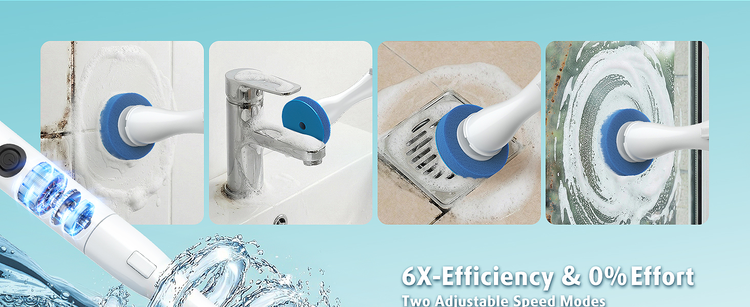 Hands-Free Electric Toilet Brush