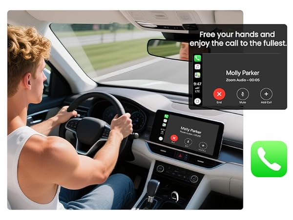 adaptador inalámbrico android auto , mini wireless carplay android auto adapter