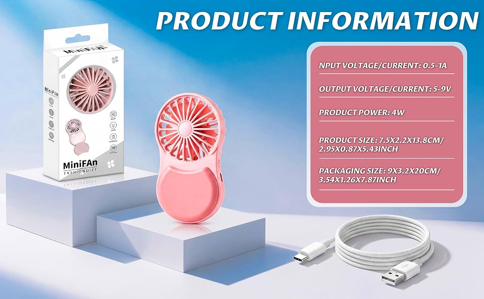 Handheld Mini Fan