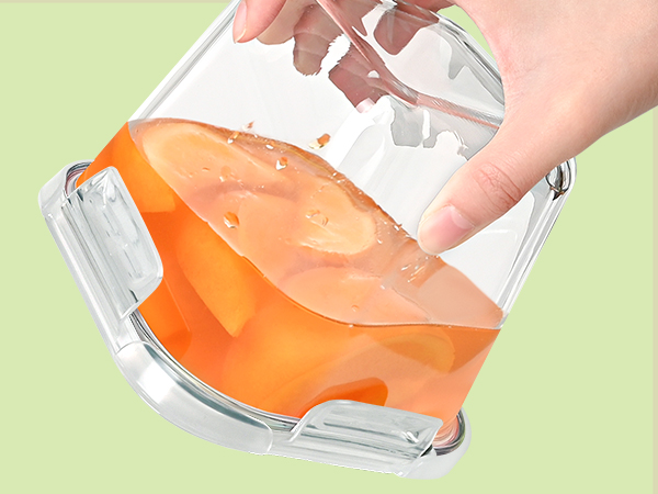 Square Glass Soup Containers with Lids 4 Cup Glass Storage Containers for Lunch Glass Freezer