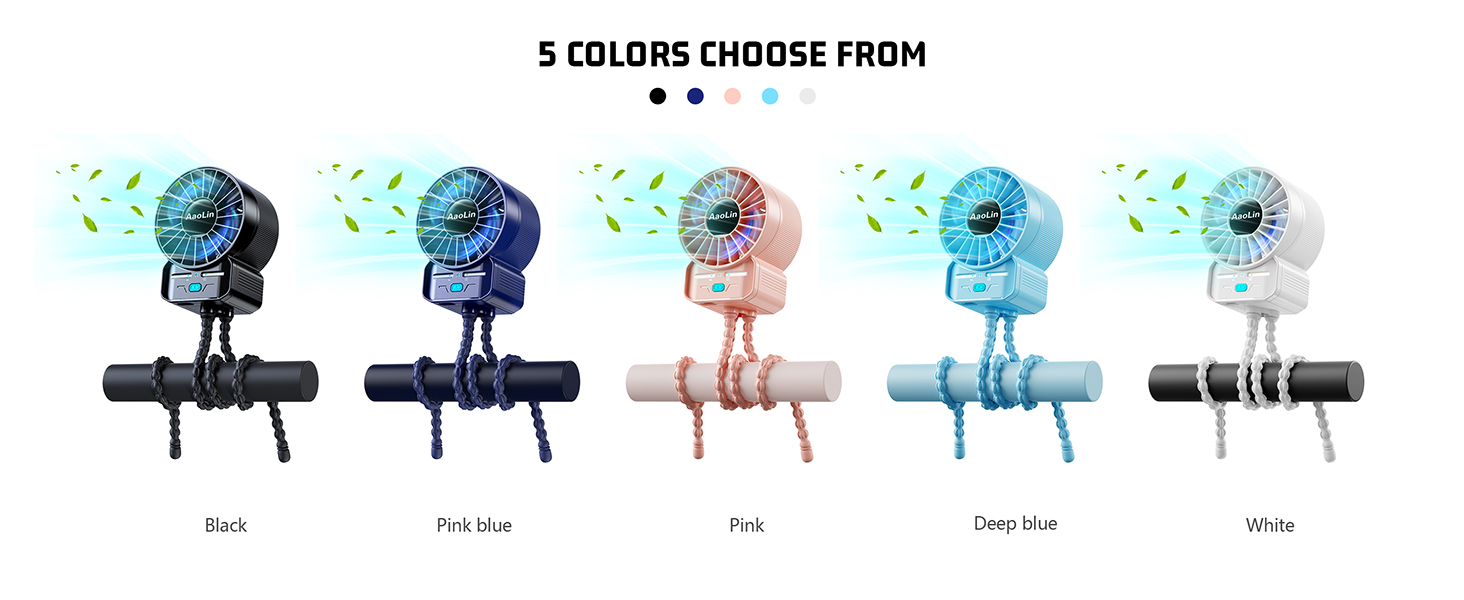 Mini Portable Stroller Fan