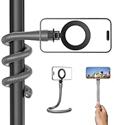 TELESIN° Magnetic Flexible Phone Mount Clamp Tripod Stand Stick Pole for Phones, Stroller Treadmi...