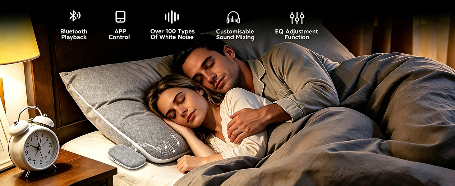 Pillow Speaker for Sleeping