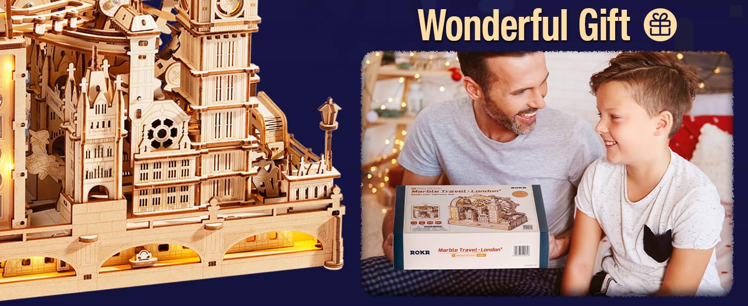 ROKR 3D WOODEN PUZZLE