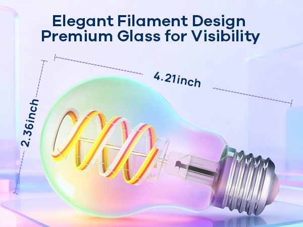 Filament bulb smart