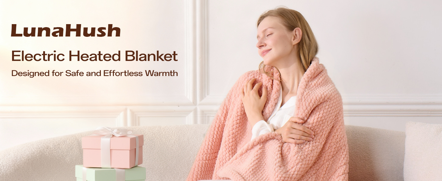 Electric Blanket Heated Throw