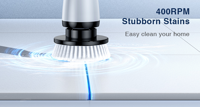 electric spin scrubber labigo cordless cleaning tool bathroom bathtub floor shower tile grout gift