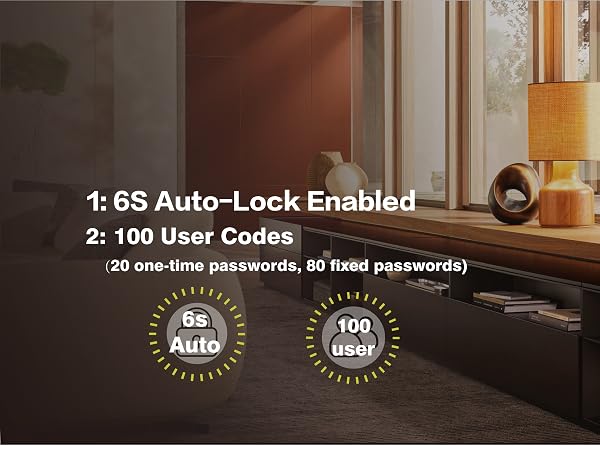 Keypad Door Lock with Handle