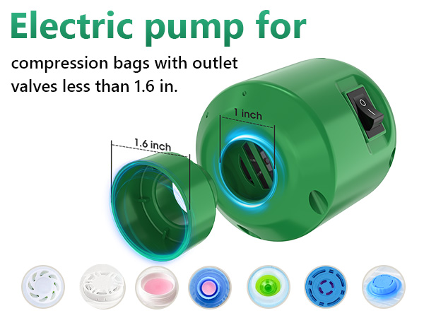 GGH Electric Air Pump for vacuum seal bags Travel