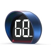 Yaouzicn New Heads Up Display Speedometer, Real Time Speed, GPS Digital Speedometer, MPH Speedome...