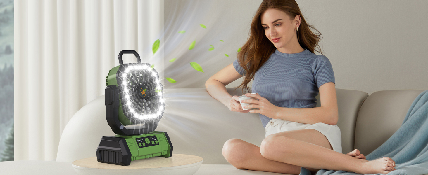rechargeable fan
