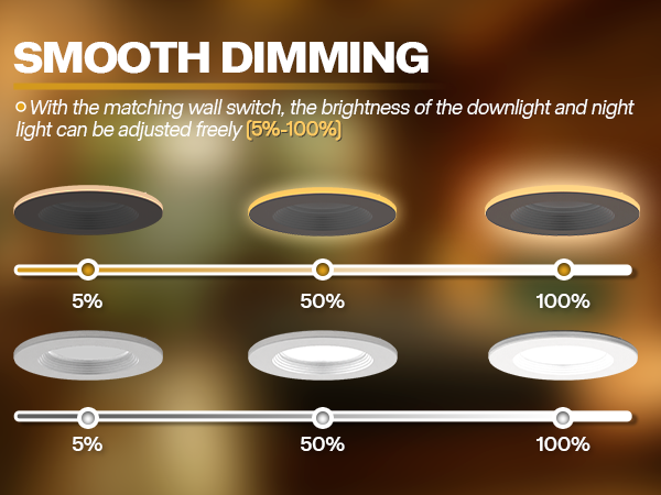 Can Light with Night Light