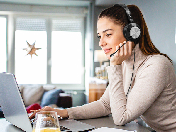 usb headset with micphone, work headset with mic, headset with microphone for pc, pc headphones