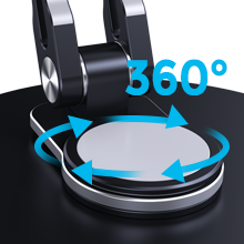 tablet stand holder iPad adjustable 360 rotating base desk aluminum tablet stand iPad air mini pro