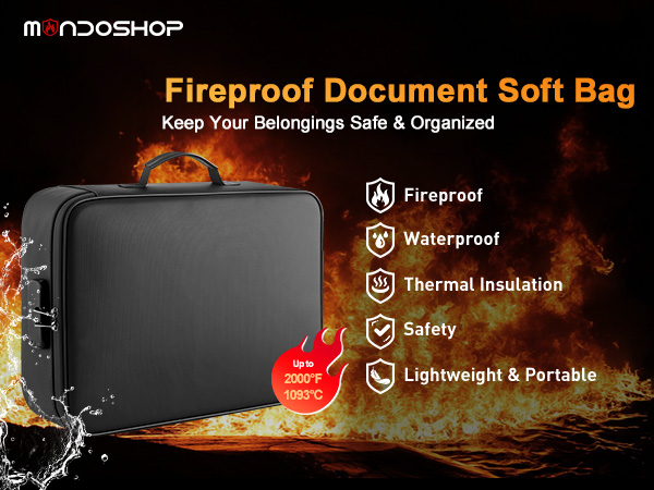 Fireproof Document Bag