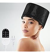 Heat Cap for Deep Conditioning Home Use Hair Steamer for Black Hair SPA Heat Cap for Deep Conditi...