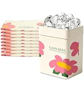 Disposable Cars Trash Bags Standable 100 Pack FLower Car Garbage Bag Self Adhesive travel trash b...