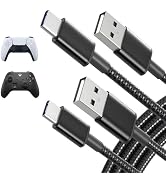 Charger Charging Cable for Xbox Series X,Xbox Series S,PS5/PS5 Pro Controller,Xbox Elite Series 2...