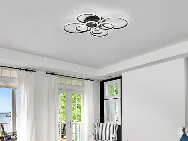 large ceiling light