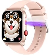 QTLLBT Smart Watch for Men Women, 1.83 inch Screen Compatible iOS Android IP68 Waterproof 100+ Sp...