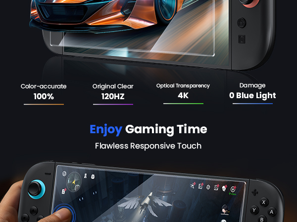for switch 2 screen protector