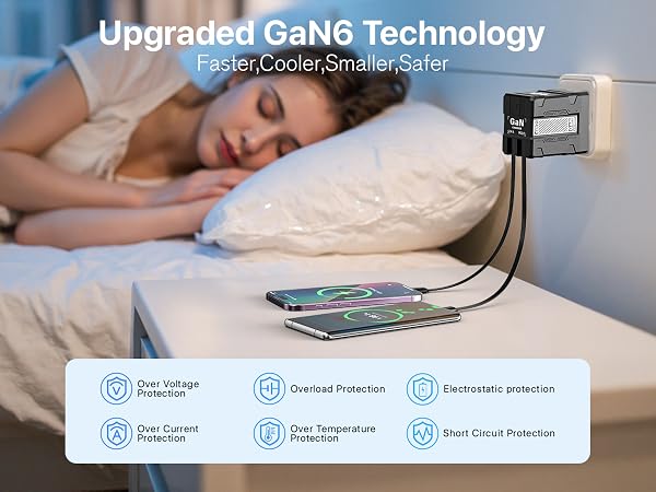 retractable phone charger wall plug