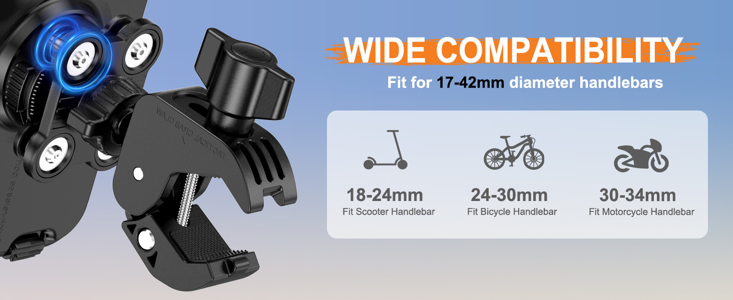 motorcycle phone mount waterproof