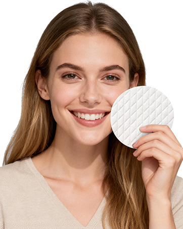 large cotton round