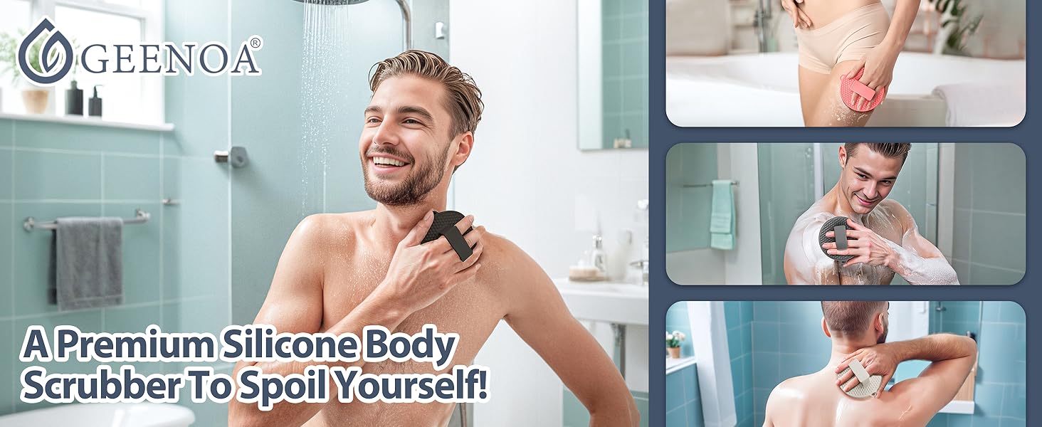 Silicone Body Scrubber